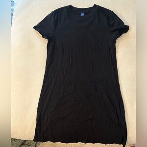 Old Navy black T-shirt dress